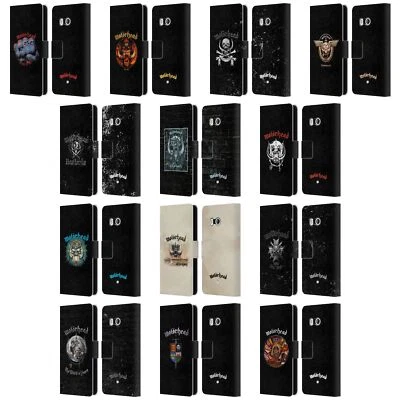 OFFICIAL MOTORHEAD ALBUM COVERS LEATHER BOOK WALLET CASE FOR HTC PHONES 1 - Image 1 of 4
