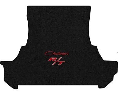 Lloyd Mats Velourtex Dodge Challenger R/T Red Script Logo Trunk Mat (2012-2023) Foto 1 de 4