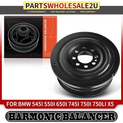 Balanceador armónico de motor para BMW 545i 528i 550i 645Ci 650i 745i 745Li 750Li X5 Foto 1 de 4