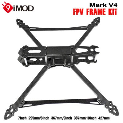 MAK4 Carbon Fiber Frame V2 7-10" 295/367/387/427mm  For RC Done Quadcopter - Image 1 of 4