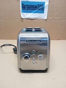 KitchenAid 2 Slot Toaster Stainless Steel - 5KMT221BSX, FOR PARTS ONLY. - Picture 1 of 4