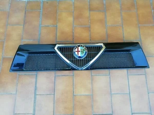 MASCHERINA,GRIGLIA,NERA, ANTERIORE X ALFA ROMEO 75 SECONDA SERIE1989-92 IE EPOCA - Foto 1 di 2
