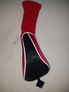 Generic Black and Red Clasp fairway WOOD headcover, MINT, with tag, free S&H - Picture 1 of 3