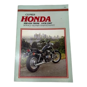 Clymer M334 Service Shop Repair Maintenance Manual Honda 400-450 Twins 1978-87 - Picture 1 of 12