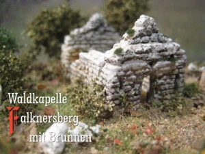 Waldkapelle Falknersberg mit Brunnen, Spur  Spur N / Z Modelleisenbahn menbrf003 - Bild 1 von 9