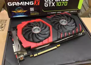 MSI NVIDIA Geforce GTX 1070 Gaming X 8GB GDDR5 Graphics Card - Picture 1 of 5