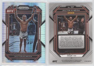 2023 Panini Prizm UFC Hyper Prizm Jailton Almeida #197 Rookie RC