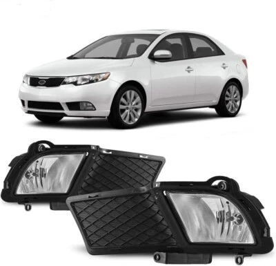 Fog Lights For Kia Forte 2010-2012 Factory Clear Bumper Driving Assembly Lamp - Image 1 of 4
