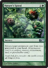 NATURE'S SPIRAL Magic 2011 MTG Magic the Gathering Cards DJMagic