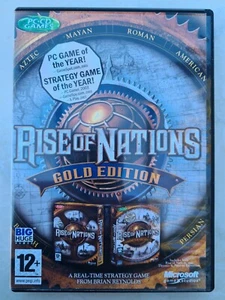 RISE OF NATIONS GOLD EDITION  PC - CD  VIDEO GAME FROM MICROSOFT - Picture 1 of 3