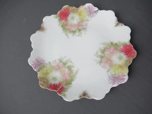 Vintage Porzellan Deko Teller - Floral - RC-X Crown Malmaison Bavaria - 103 - Bild 1 von 5
