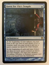 MTG Magic The Gathering - Quest for Ula's Temple - Worldwake - LP