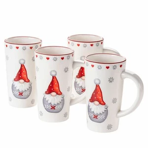 Mäser Rot / Weiß / GrauSteingutAurela Kaffeebecher-Set, Steingut Aurela - Bild 1 von 5
