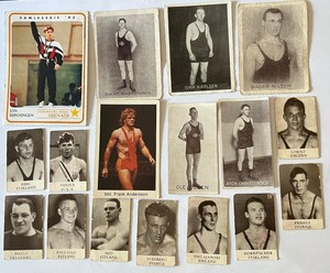 Wrestling - buy single cards, tobacco cigaret collector pictures 1930s + others