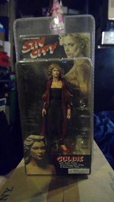 Figura de acción NECA Sin City Goldie Wendy variante color 2005 Jaime King Foto 1 de 2