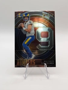 Matthew Stafford 2021 Panini Select Numbers #SN-11 Rams - Picture 1 of 2