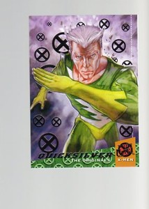 2018 Fleer Ultra X-Men O9 The Originals  Quicksilver SILVER FOIL card 
