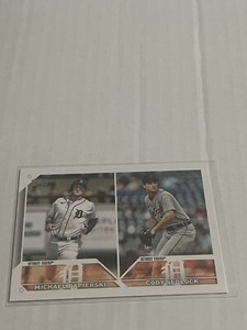 2023 Topps Update Rookie Combos Michael Papierski & Cody Sedlock