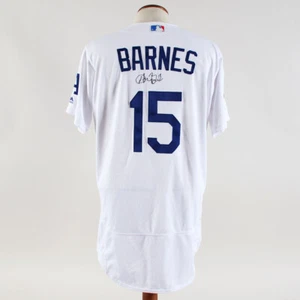 2018 Austin Barnes Team-Issued Jersey Signed Dodgers - COA MLB & 100% Authent... - Picture 1 of 12