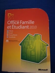 Microsoft Office Famille et étudiant 2010 Key + CD-ROM  french version 3PC