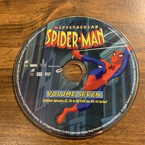 The Spectacular Spider-Man: Volume 7 (DVD, 2009) Disc Only Free Shipping - Picture 1 of 1