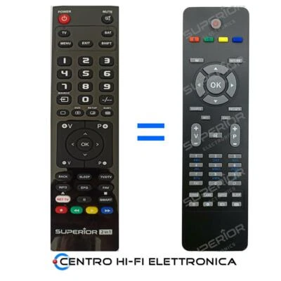 Telecomando TV per Telefunken già programmato scegli modello da elenco - Immagine 1 di 3