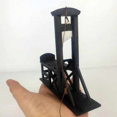 Herramienta de tortura de guillotina de madera para soldado 1/12 accesorios de escena de modelo utilería Foto 1 de 4