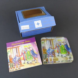 Glass Paperweight Briefbeschwerer The Emperor's New Cloth HC Andersen Fyrklovern - Bild 1 von 6