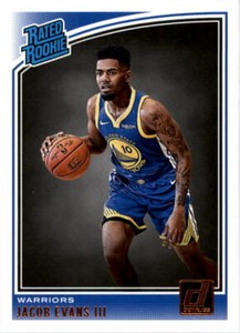 2018-19 Donruss #178 Jacob Evans III RR RC - NM-MT