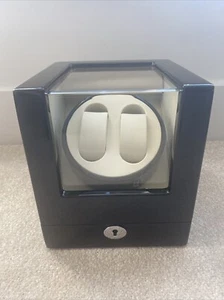 Automatic Black Watch Rotating Display Box - Picture 1 of 7