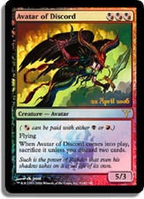 Dissension Prerelease  MTG Foil   Avatar of Discord  Magic  Promo