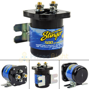 Stinger SGP35 High Current Power Relay Battery Isolator 500 Amps Car Audio New