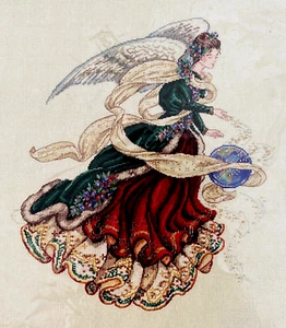 DIMENSIONS Gold Collection ANGEL OF GLORY Counted Cross Stitch Kit. Christmas - Picture 1 of 3