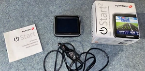 TomTom Start² Black- Europe Automotive GPS Receiver BOXED WITH INSTRUCTIONS - Zdjęcie 1 z 4