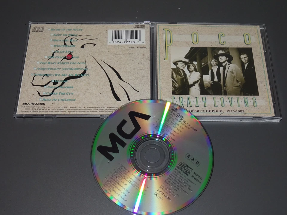 POCO - CRAZY LOVING (SONOPRESS-CD) / GERMANY-CD 1989 (MINT-) - Bild 1 von 1