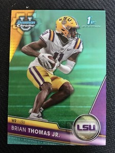 Brian Thomas Jr. 2023 Bowman Chrome University Aqua Refractor RC #294/199