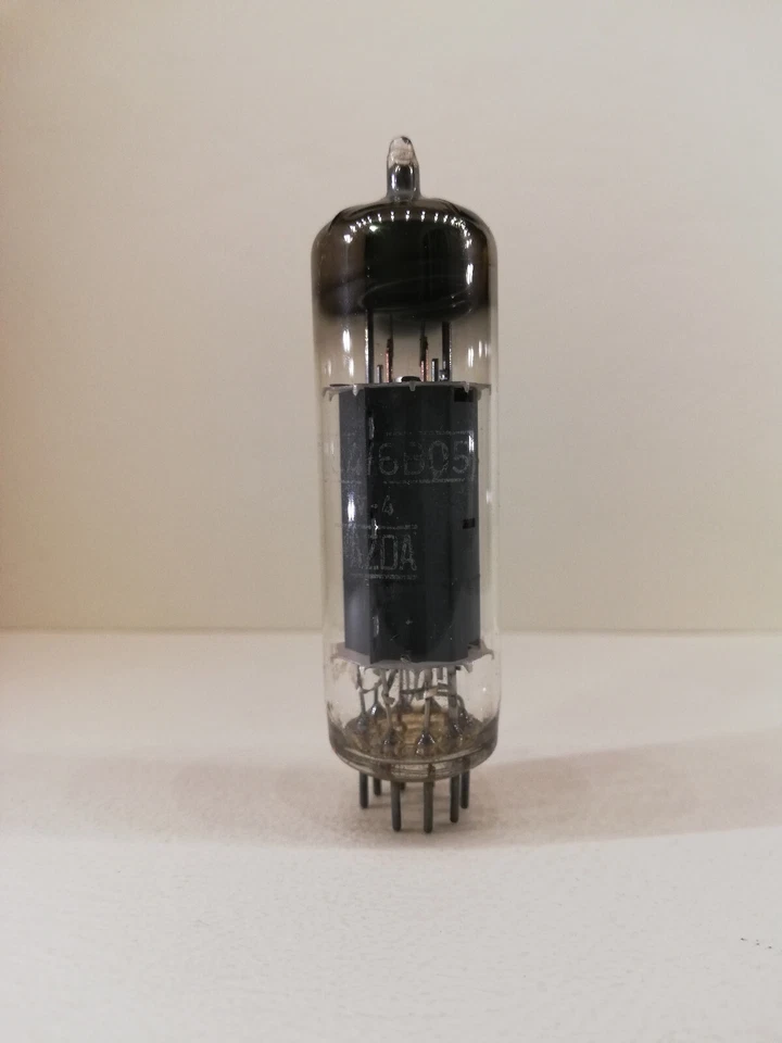 1x    EL84/6BQ5   MAZDA Label   vacuum tube röhre TESTED  - Photo 1/1