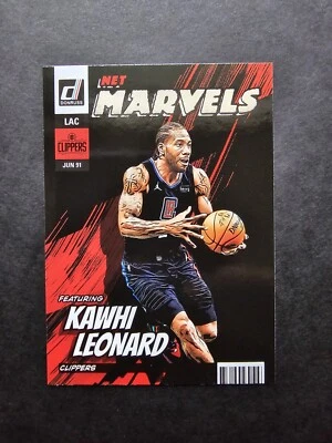 2022-23 Donruss Kawhi Leonard 🔥 Net Marvels #1 Los Angeles Clippers All-Star  - Image 1 of 3
