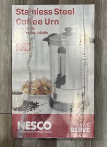Nesco 30-Cup Coffee Urn Stainless New In Packaging - Picture 1 of 1