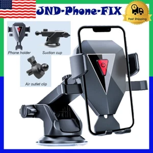 Universal Suction Dashboard Mobile Phone Holder Air Vent Clip Car Mount Stand - Picture 1 of 23