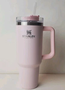Stanley 40oz Pink Tumbler Stainless Steel H2.0 Flow State Quencher - Picture 1 of 10