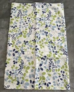 Simple Color by Vanessa Christenson Blue White Green Cotton Fabric 1.19 yds X 44 - Picture 1 of 6