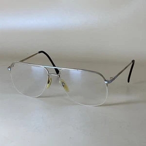 Charmante Herren Brille Halbrand Optik Gestell/Japan/60-16-145/GW/NUR GESTELL - Bild 1 von 10