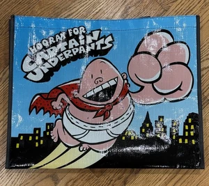 Rare Captain Underpants PROMO Tote Bag Dav Pilkey Comic Book Scholastic - Picture 1 of 4