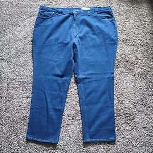 Carhartt Men's Jeans 52x32 Relaxed Fit Dark Wash Denim Pants NWT- Read - Picture 1 of 7