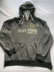 Artisans Herren grau Langarm Hoodie silber Federn Campingplätze Gr. XL - Bild 1 von 7