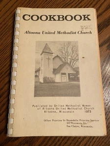 Vtg 1973 Altoona Wisconsin Cook Book United Methodist Church - Picture 1 of 12
