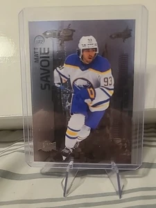 Matt Savoie Rookie #172 2023-24 SkyBox Metal Universe NHL Card Buffalo Sabres - Picture 1 of 2
