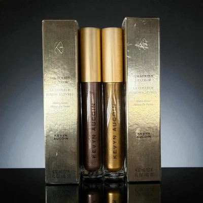 KEVYN AUCOIN расплавленный кромки цвет #15006 золото и #15005 титана 2 изделия комплект - Изображение 1 из 4