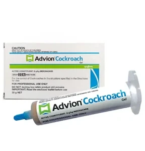 Genuine Syngenta Advion Cockroach gel 1x tube FREE Plunger and Tip FAST SHIPPING - Picture 1 of 4